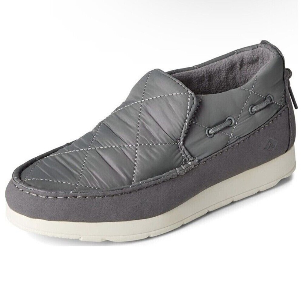 Sperry Women’s Slip On Shoes Lightweig Gray Size 7.5 M Comfort Soft Sneakers NEW - Picture 1 of 16